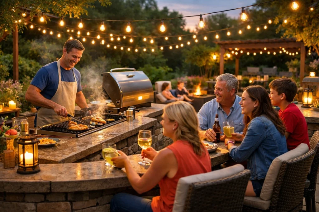 Why a Dedicated Outdoor Grill Area Transforms Your Entire Backyard Experience