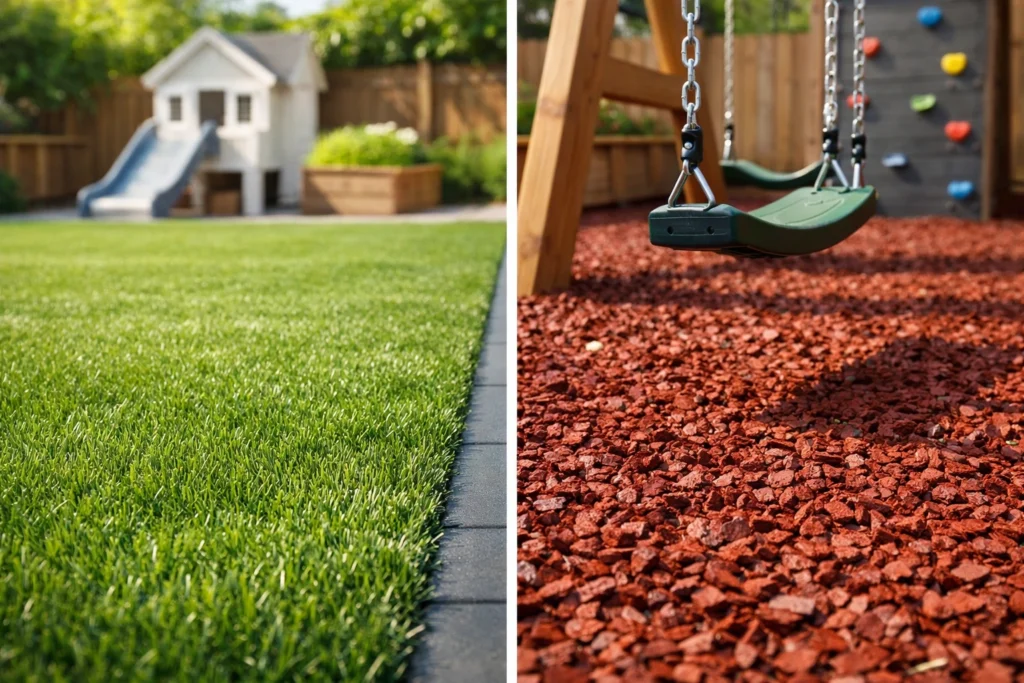 Best Flooring and Surface Ideas for a Kids Small Backyard