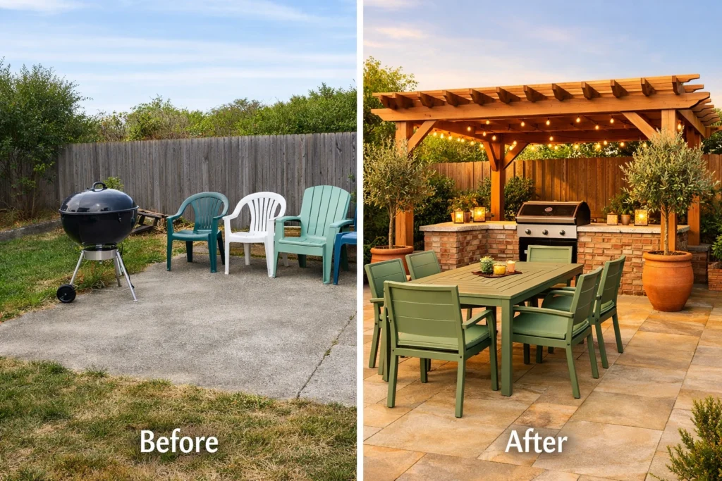 Build a Budget Friendly Garden Barbecue Area That Looks Expensive