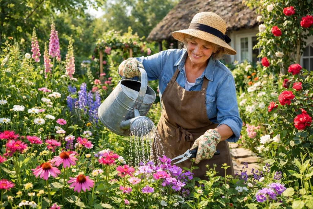 Tips for Maintaining a Lush and Blooming Cottage Garden