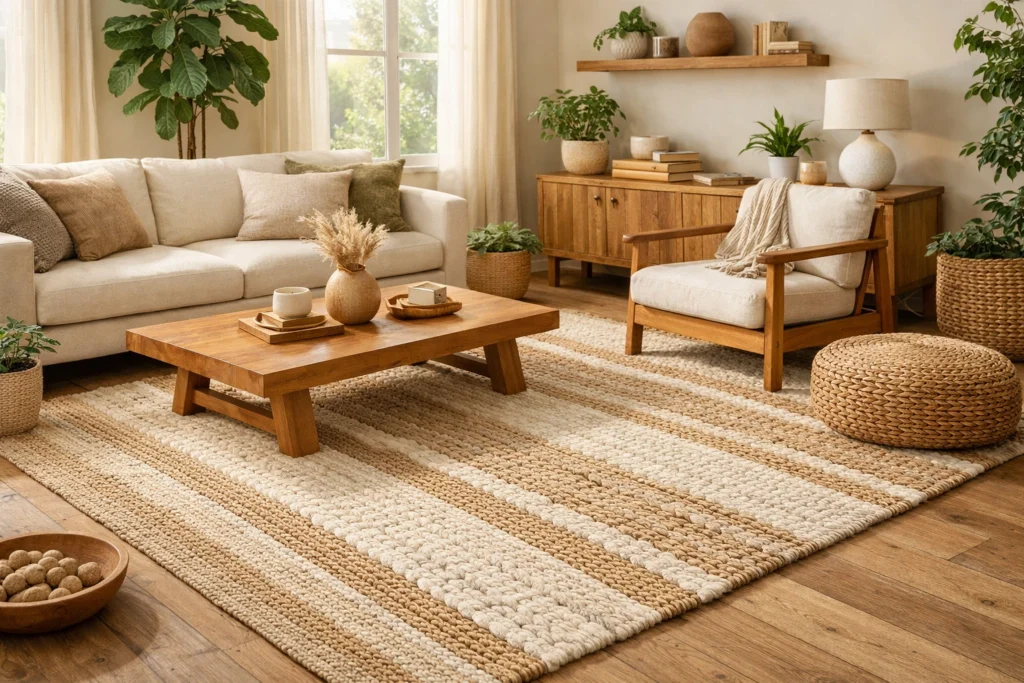 11. Eco Friendly and Sustainable Carpet Ideas for the Modern Conscious Living Room