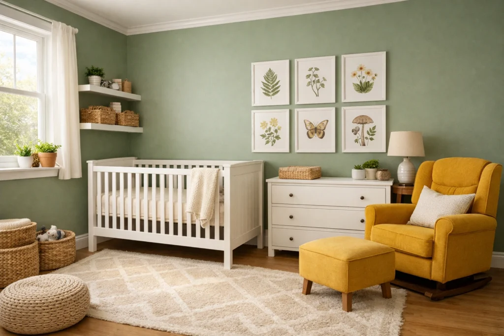 How to Create a Gender Neutral Baby Room Transformation on Any Budget