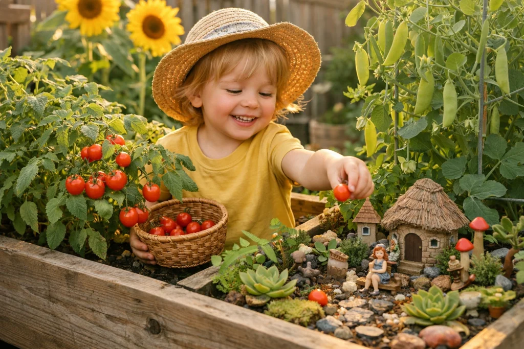 Small Backyard Garden Ideas That Get Kids Growing and Learning