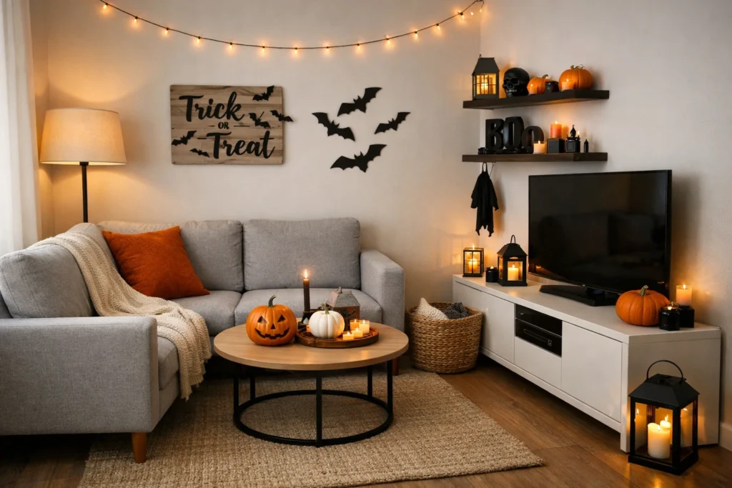 Small Living Room Halloween Decor Tips for Maximum Impact