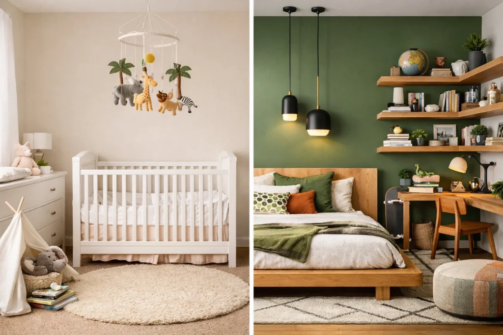 How to Remodel a Toddler Room Into a Stylish Big Kids Bedroom