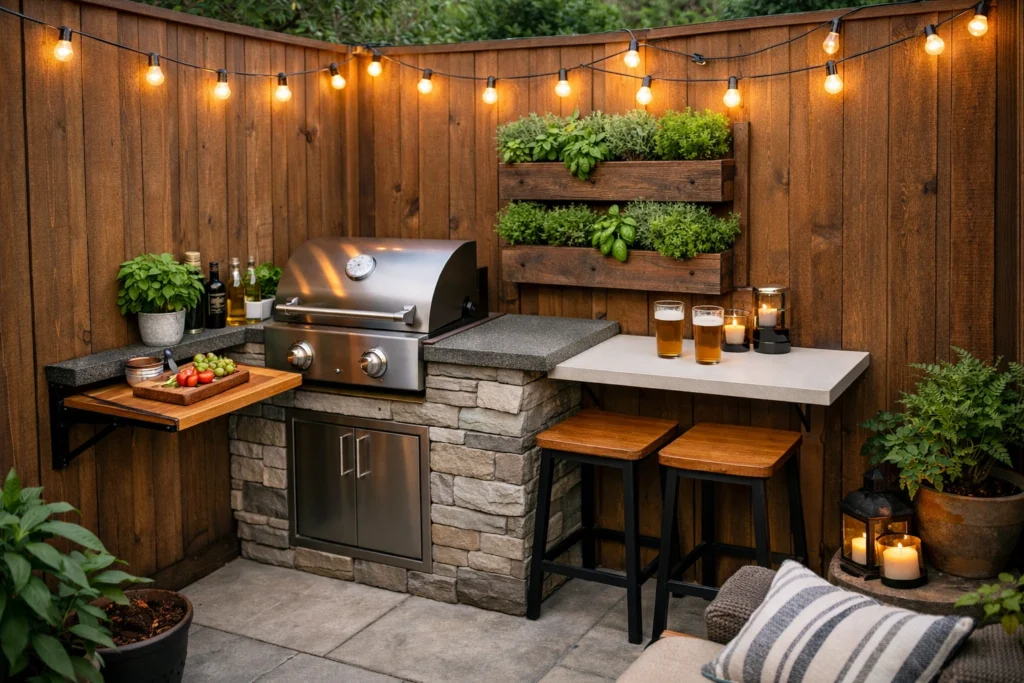 Small Backyard BBQ Ideas That Maximize Every Inch