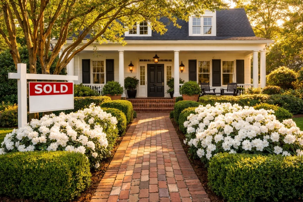 How Southern Style Garden Design Affects Curb Appeal and Home Value