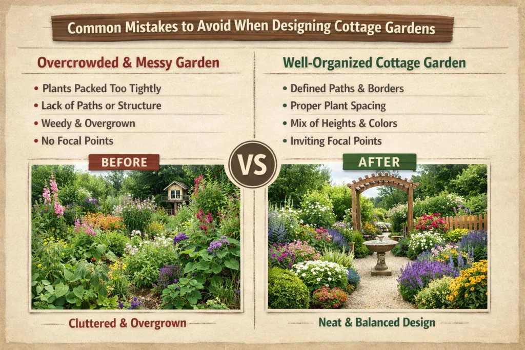 Common Mistakes to Avoid When Designing Cottage Gardens