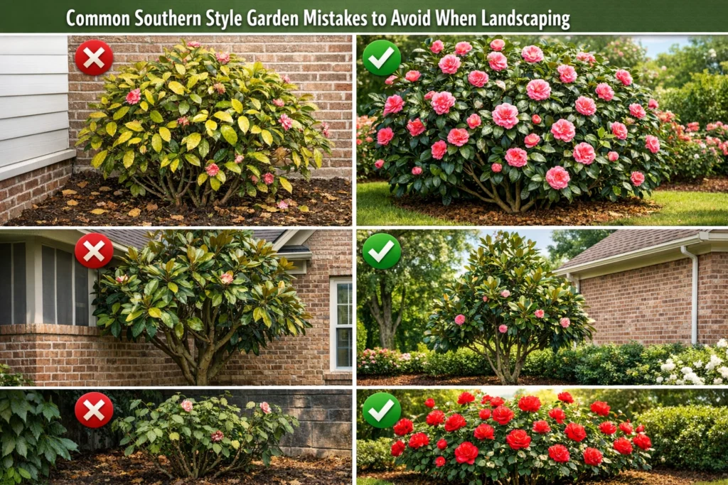 Common Southern Style Garden Mistakes to Avoid When Landscaping