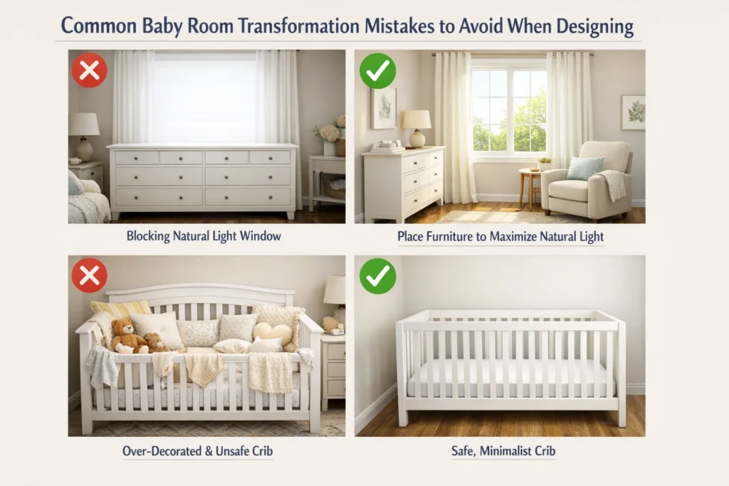 Common Baby Room Transformation Mistakes to Avoid When Designing