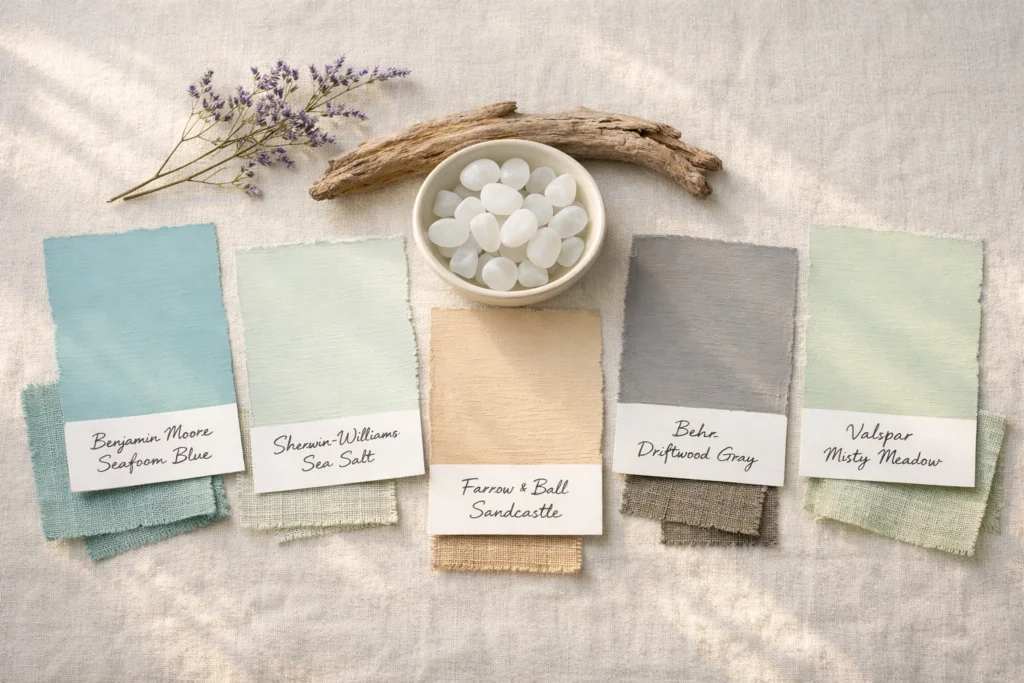 Choose the Perfect Coastal Color Palette for Your Summer Living Room