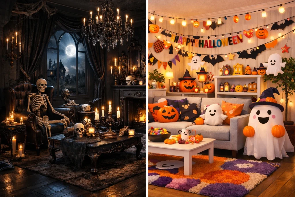 Choosing the Perfect Halloween Theme for Your Living Room