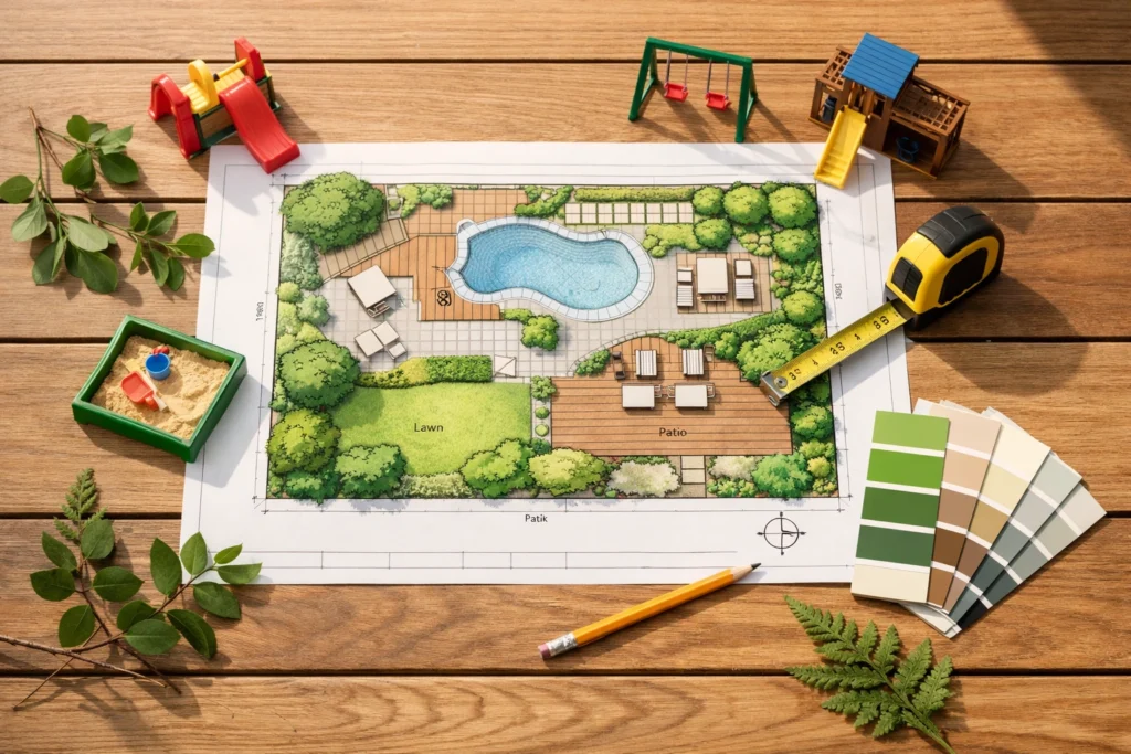 How to Plan a Small Backyard Play Area That Grows With Your Kids