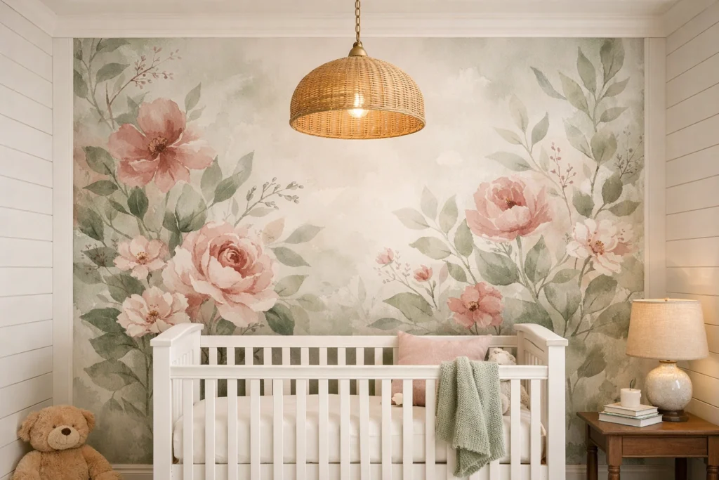 4. Create a Stunning Nursery Accent Wall That Wows Every Visitor