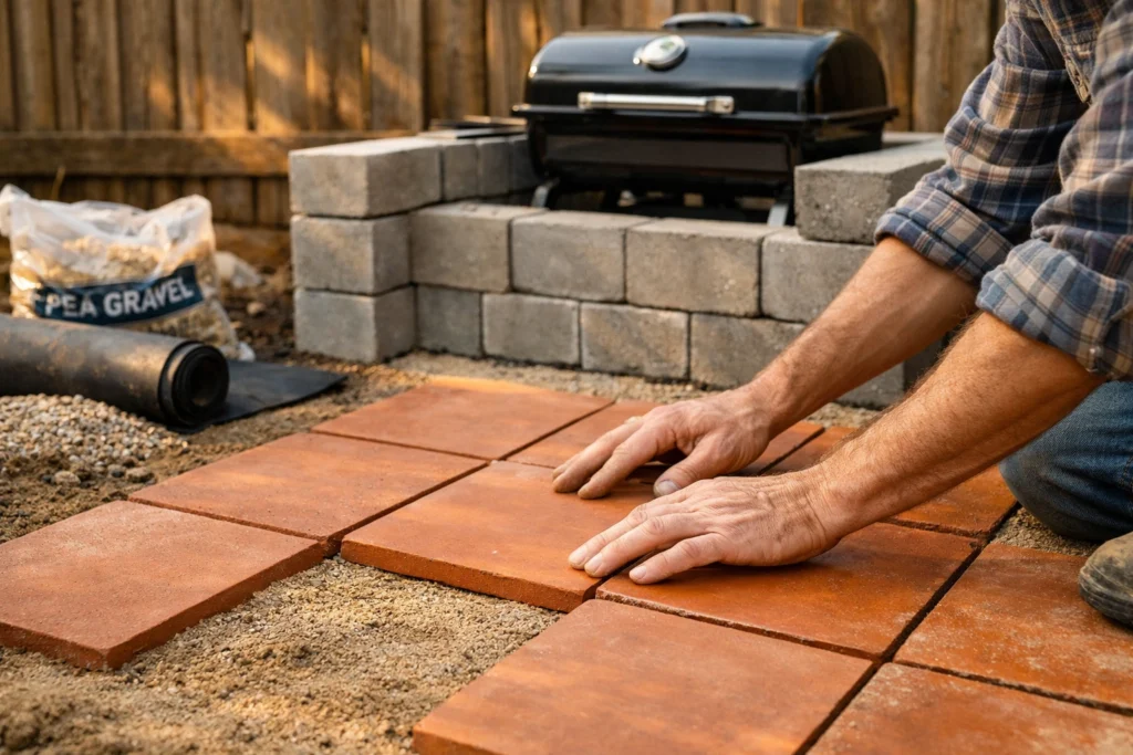 How to Build a DIY BBQ Patio Area on Any Budget
