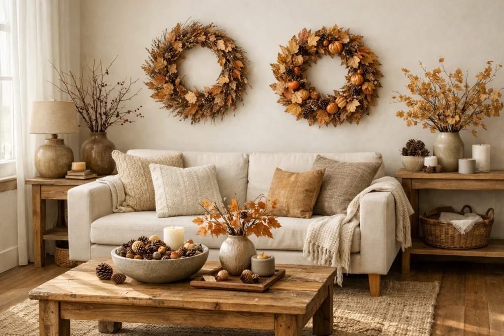 4. Incorporating Natural Fall Elements into Your Decor