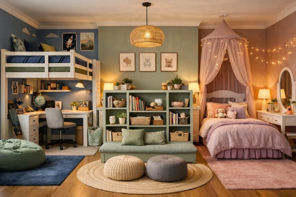 How to Remodel a Shared Kids Bedroom That Works for Everyone