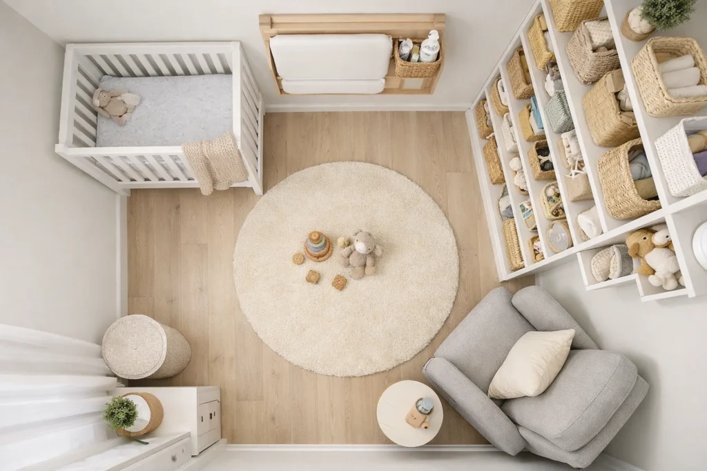 How to Transform a Small Baby Room Into a Functional Nursery Space