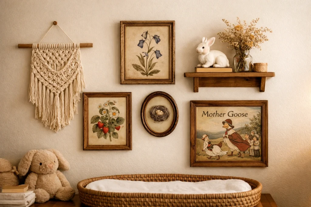 Stunning Vintage Nursery Wall Decor Ideas That Tell a Story