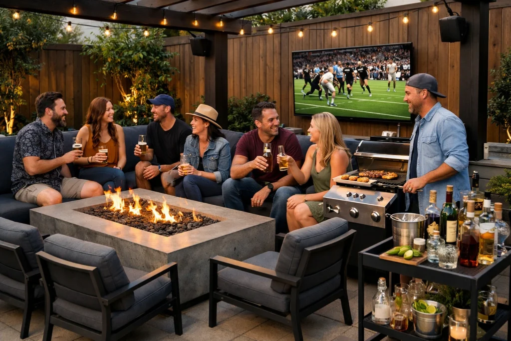 Best Seating and Entertainment Ideas for Your Outdoor BBQ Area