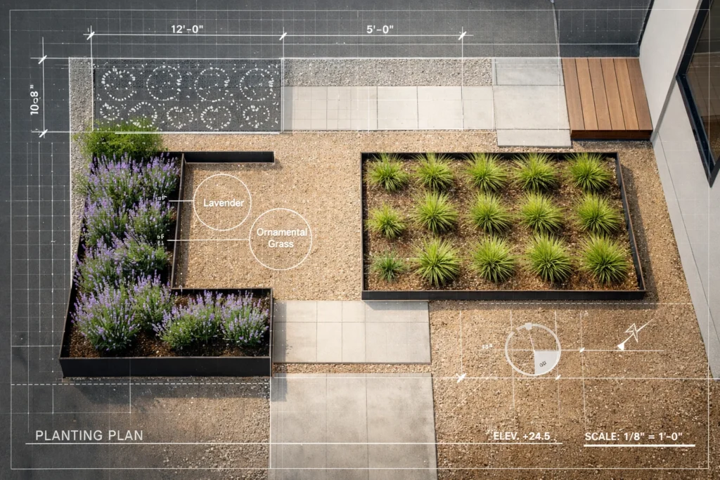 How to Design a Minimalist Modern Front Yard From Scratch