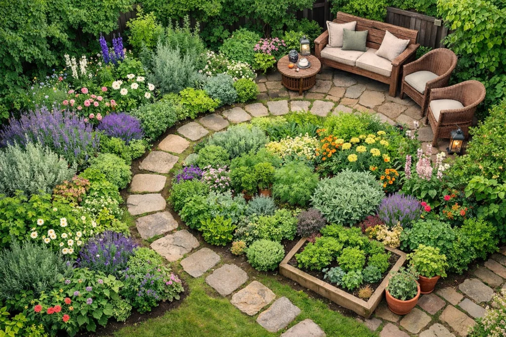 Layout Ideas for a Charming Cottage Garden Design