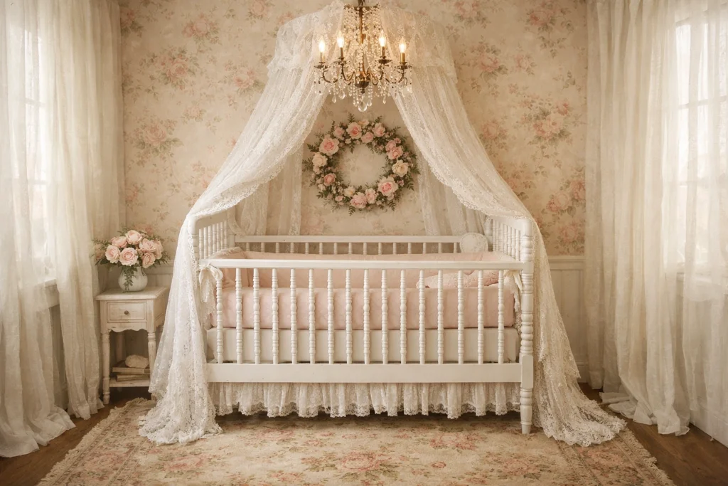 Vintage Nursery Ideas for Baby Girls That Feel Magical and Soft