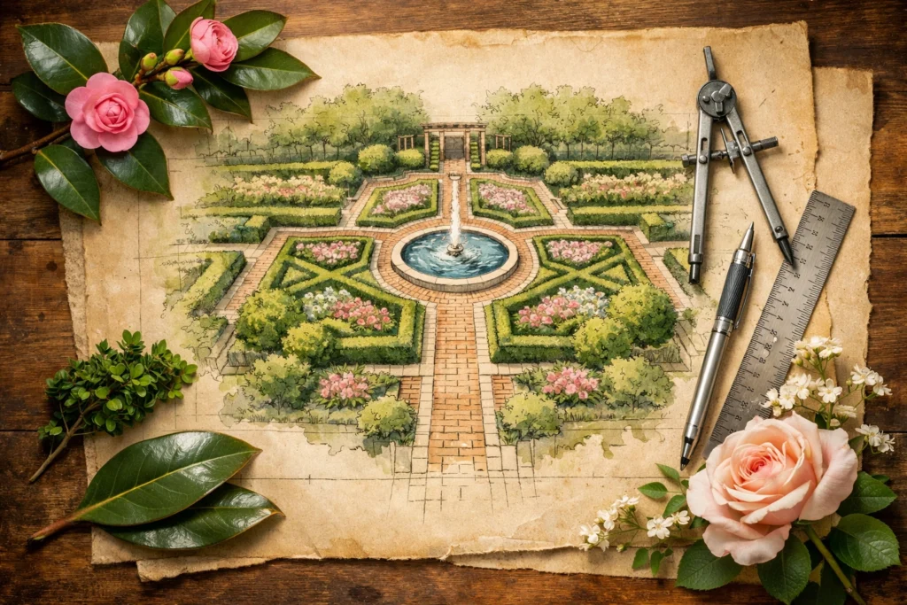 How to Design a Formal Southern Style Garden From Scratch
