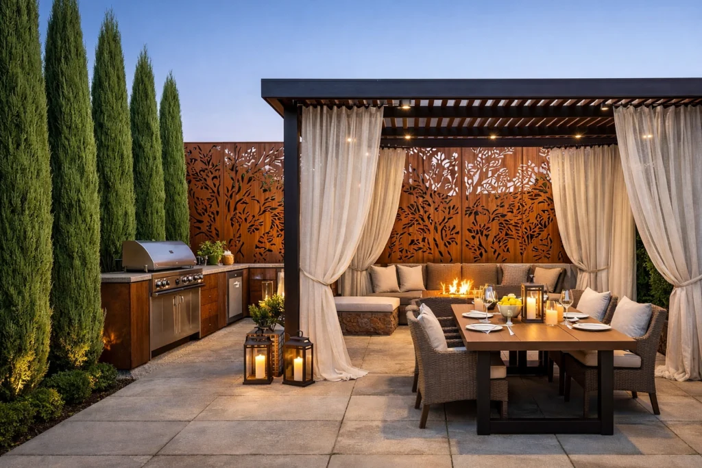Add Privacy to Your Garden Barbecue Area Without Losing Style