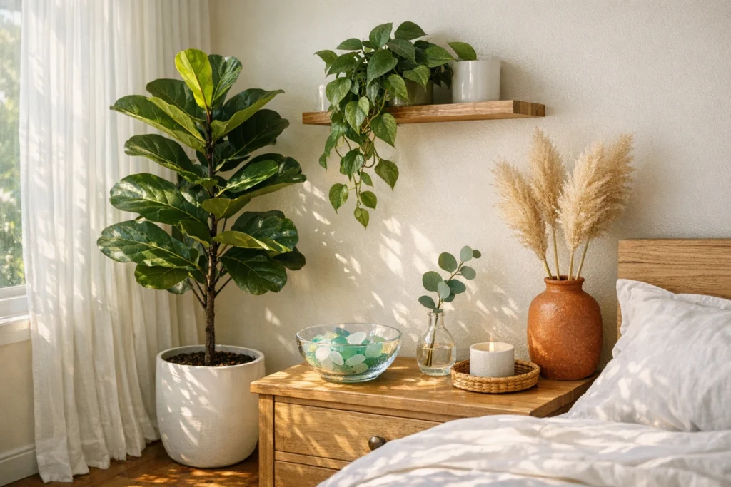 Best Plants and Natural Elements for a Light Airy Summer Bedroom