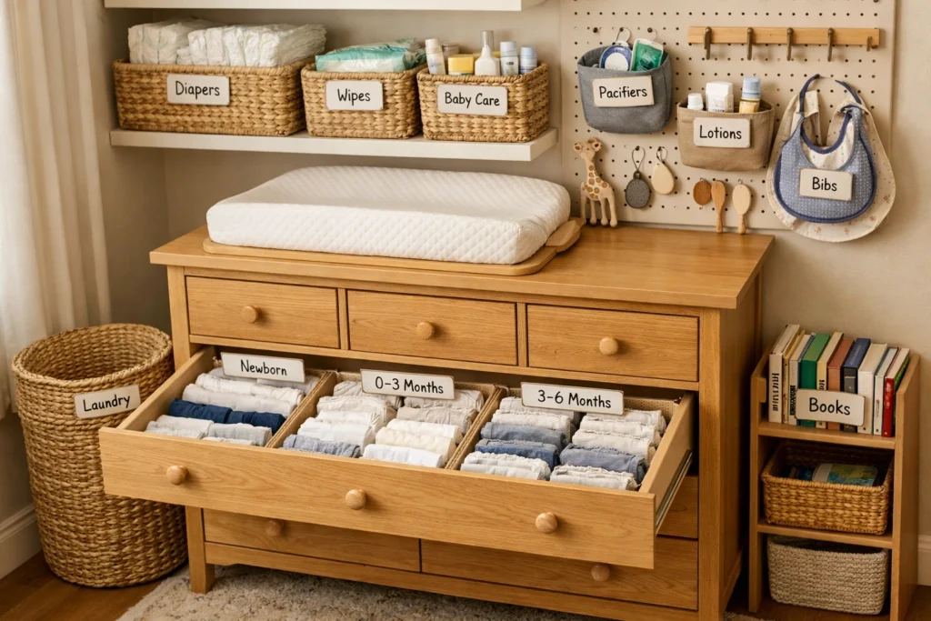 Best Storage and Organization Ideas to Transform Your Baby's Room