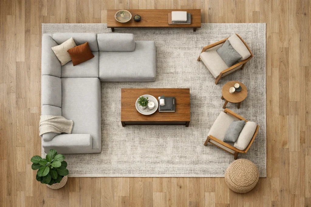 Choose the Right Furniture Layout for Your Space