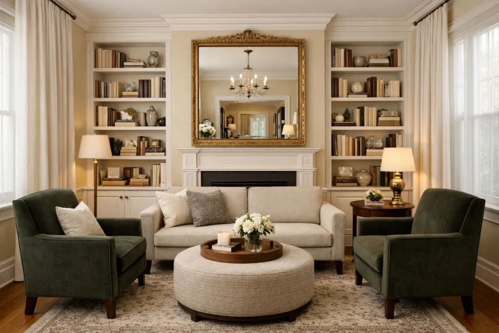 How to Remodel a Small Parlor Room Into a Stunning Functional Space