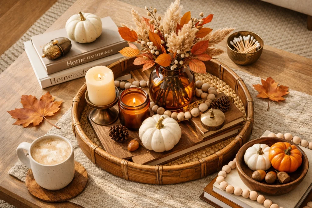 8. How to Style Your Coffee Table for Fall