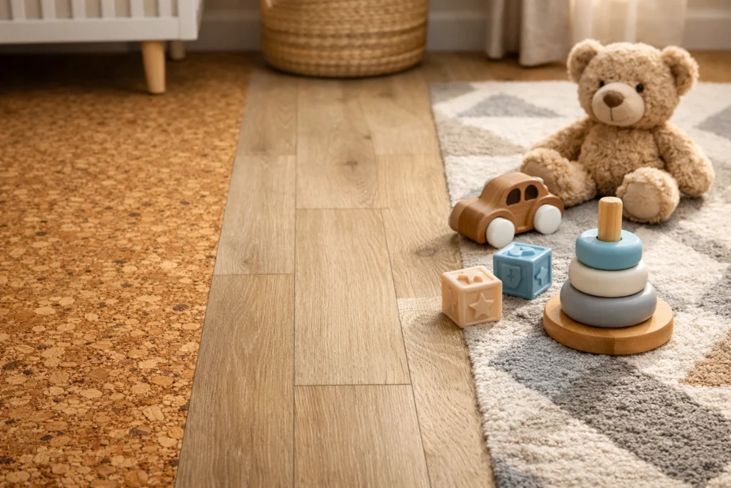 8. Nursery Remodel Flooring Ideas That Are Safe, Soft, and Stylish