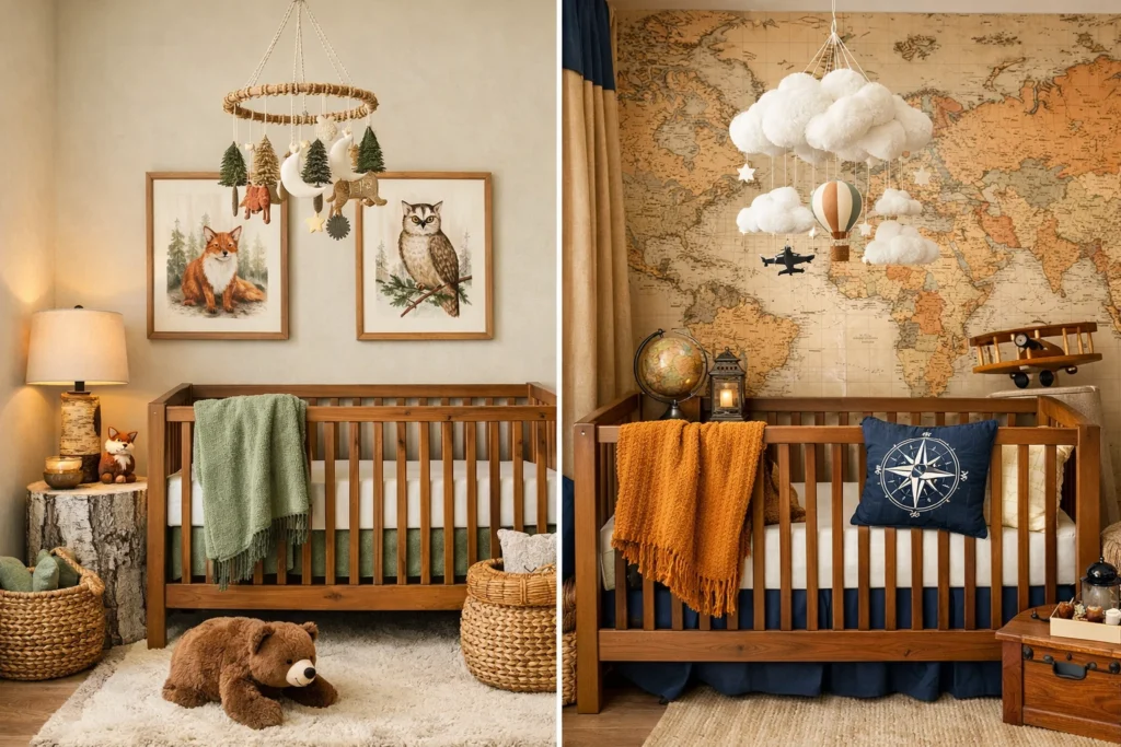 Woodland and Adventure Boys Nursery Ideas That Inspire Imagination
