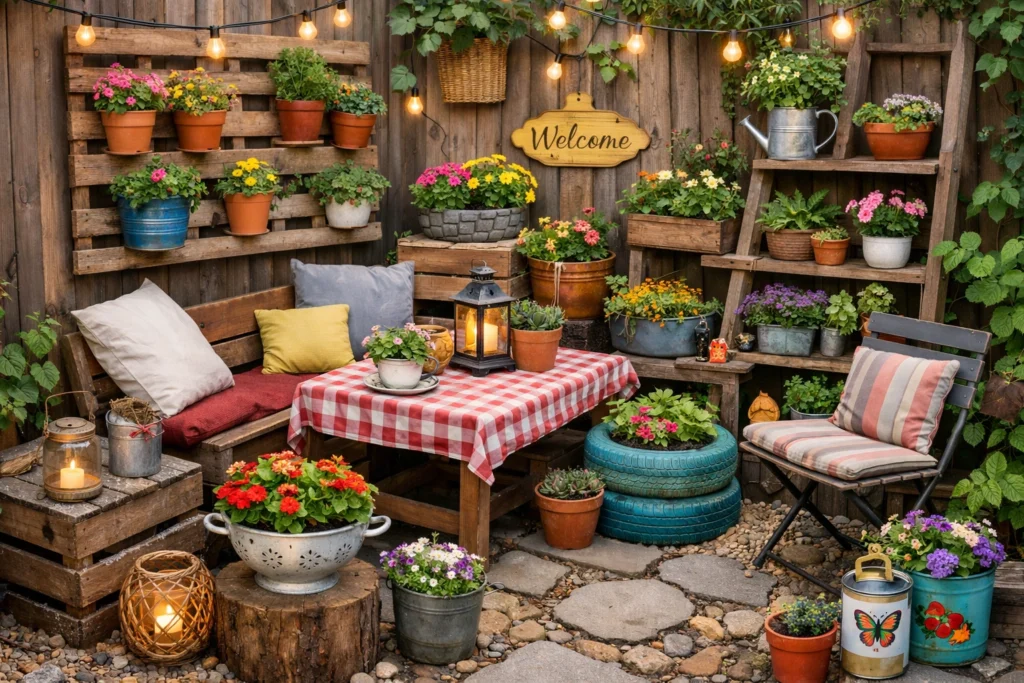 Creative Small Garden Ideas on a Budget