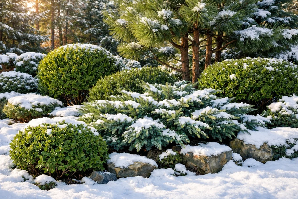 Evergreen Plants That Add Color All Winter Long