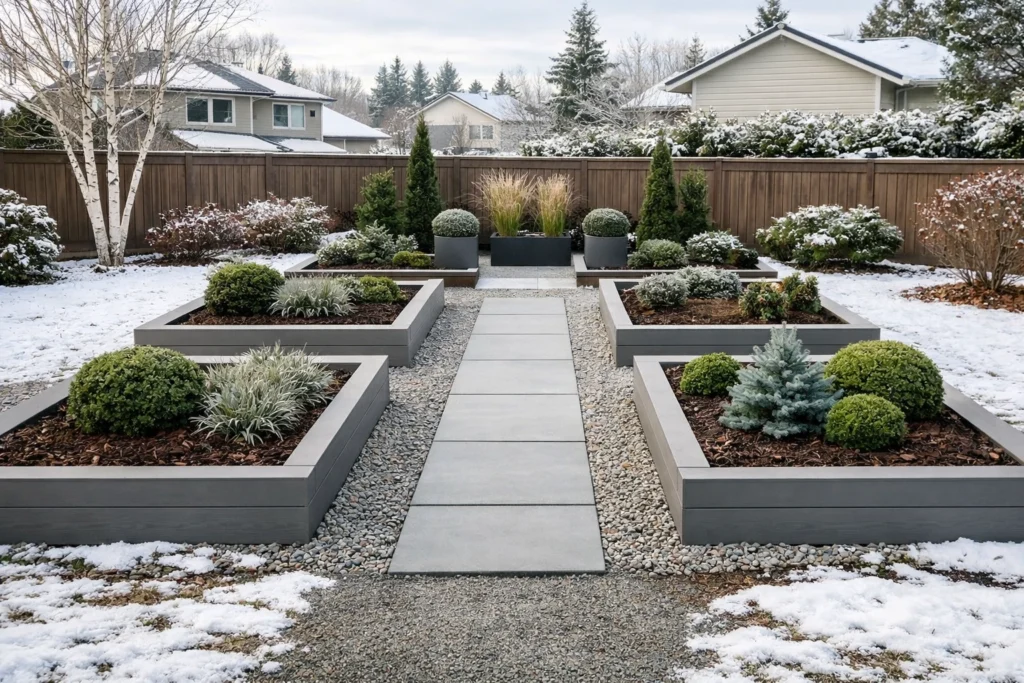 How to Design a Low-Maintenance Winter Garden