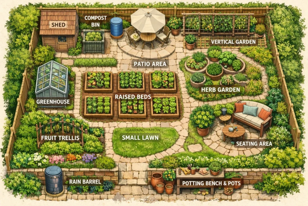 Planning Your Small Garden Layout for Maximum Space Efficiency
