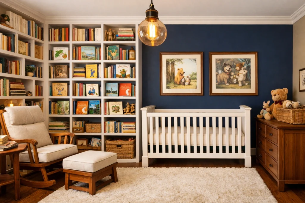 Theme 13 — Little Bookworm: Literary Nursery for Parents Who Love Stories