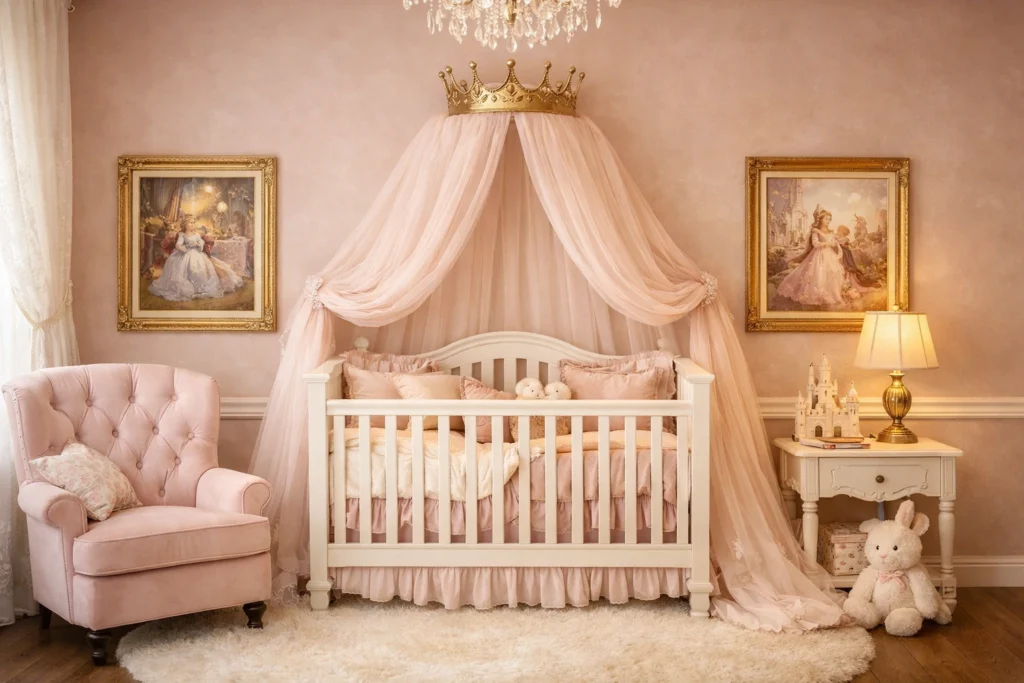 Theme 9 — Royal Dreams: Princess and Castle Nursery Fit for Royalty