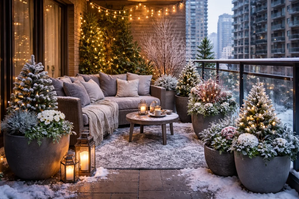 Winter Container Garden Ideas for Patios and Balconies