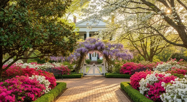 southern style garden