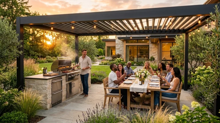 Garden Barbecue Area