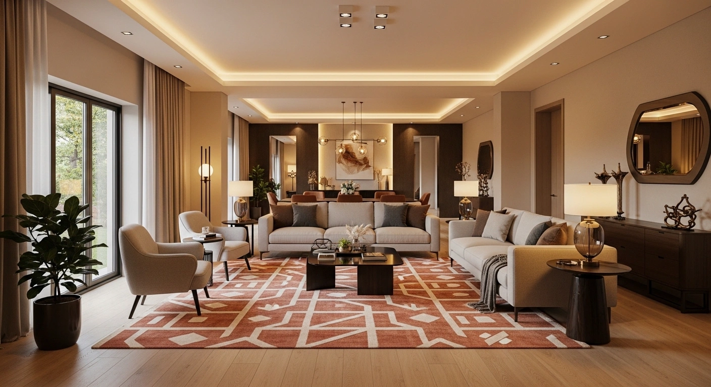 Living Room Carpet Ideas