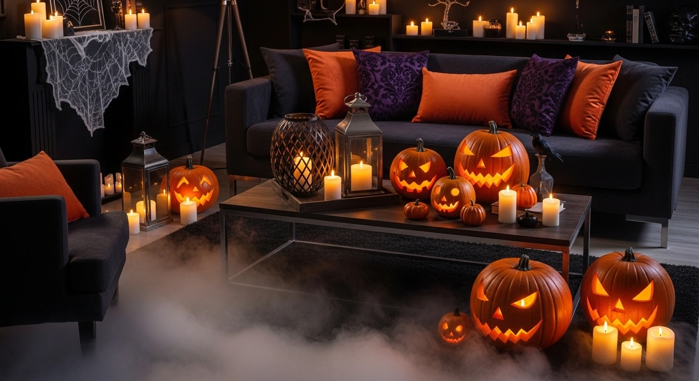 Halloween Living Room Decor Ideas