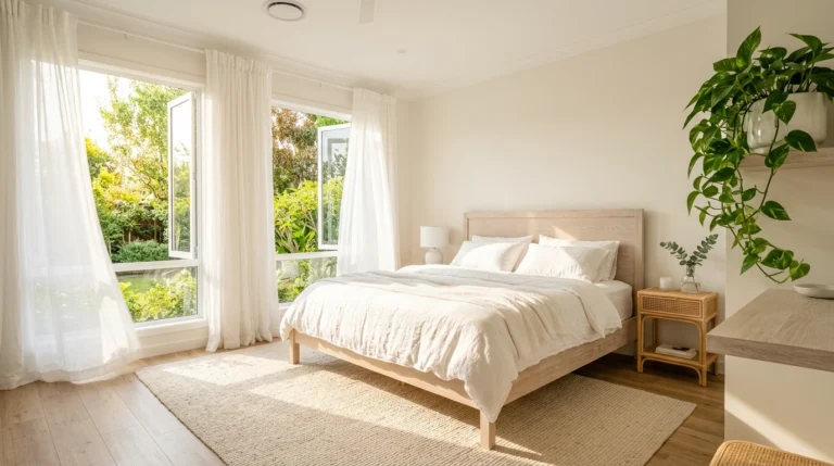 Light and Airy Summer Bedroom