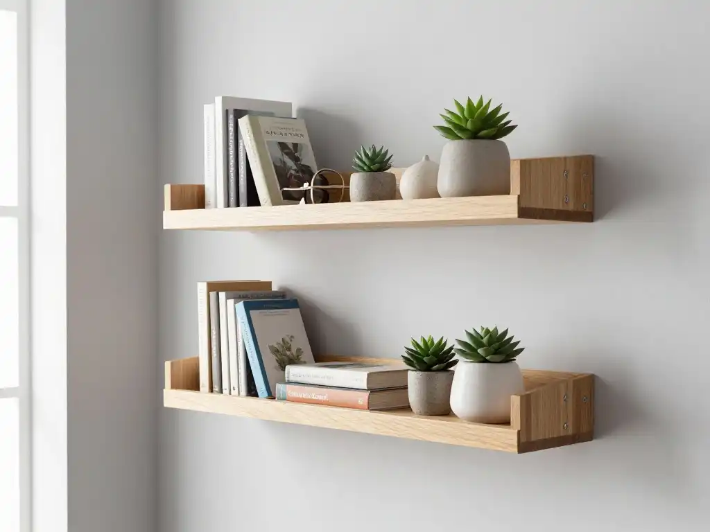 03 — Floating Shelves Done Right: What Nobody Tells You About Weight, Spacing and Style