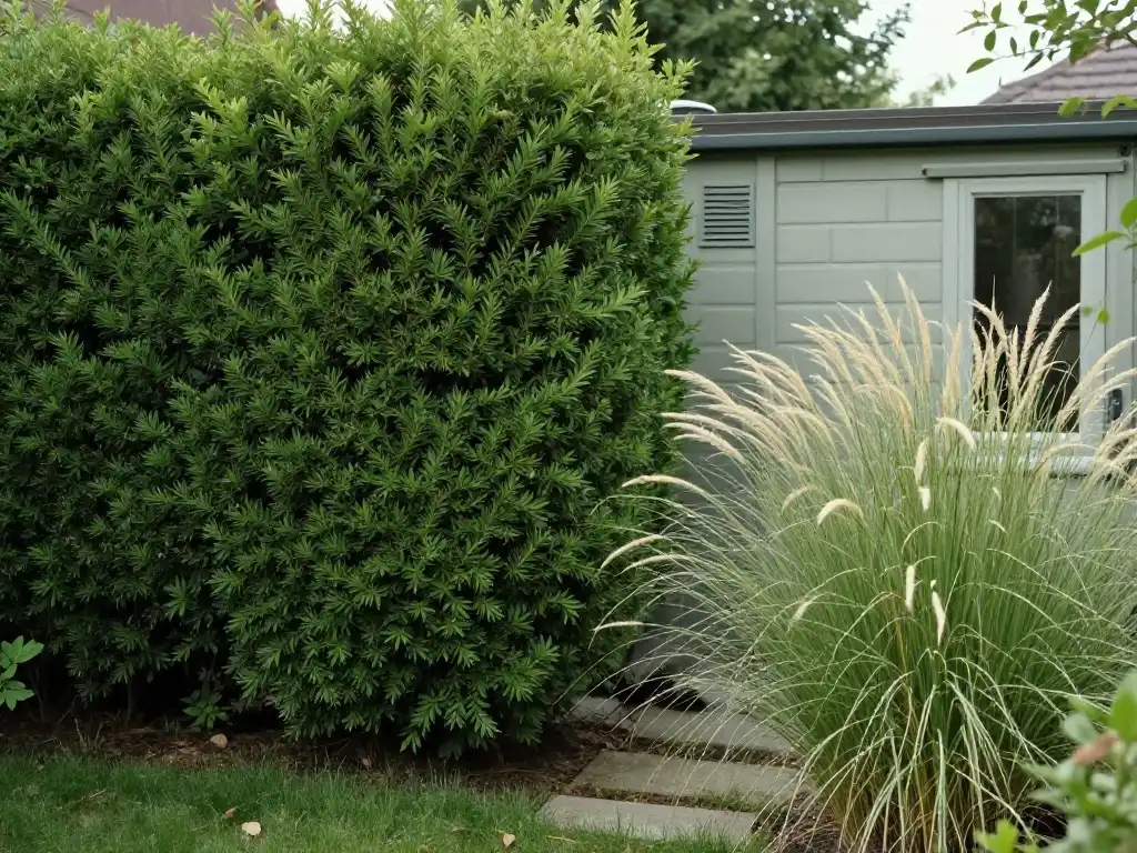 06 — Privacy Plants Around Your Shed That Work Harder Than Any Fence Ever Could
